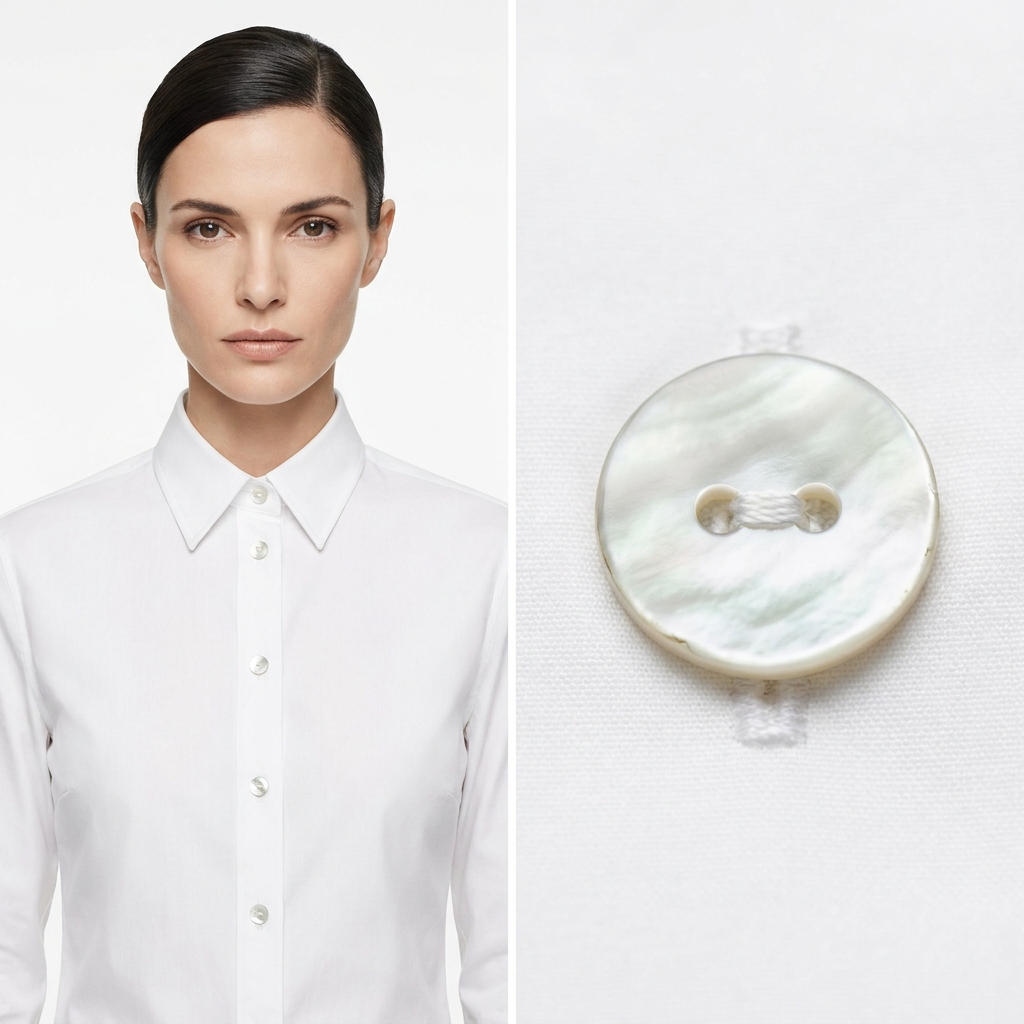 Agoya Pearl 370 2-Hole Button model
